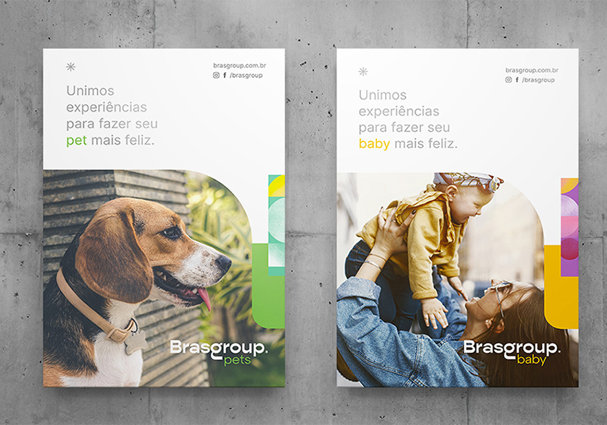 Brasgroup宠物和婴儿用品品牌标志vi设计图片赏析-朗睿广告设计公司.jpg
